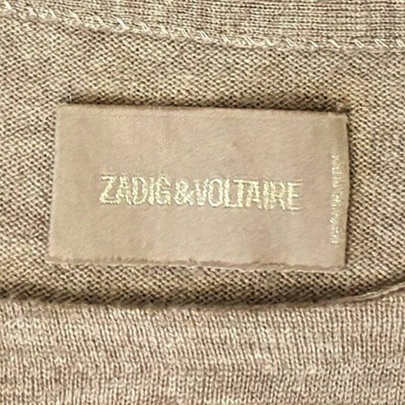 Zadig & Voltaire Lightweight Heather Sweater - New Without Tags - Picture 8 of 9